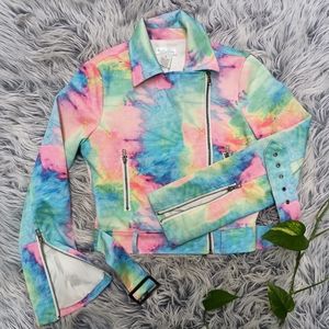 iHeartRaves Small Tie-Dye Jacket